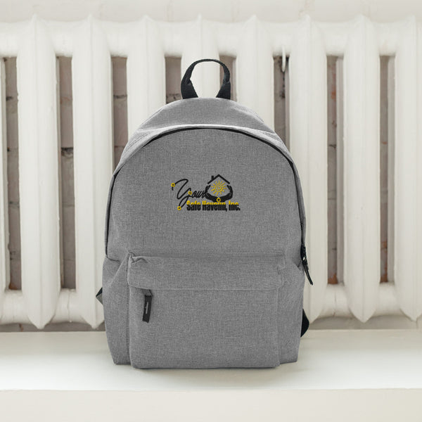 Your Safe Havenn, Inc Embroidered Backpack